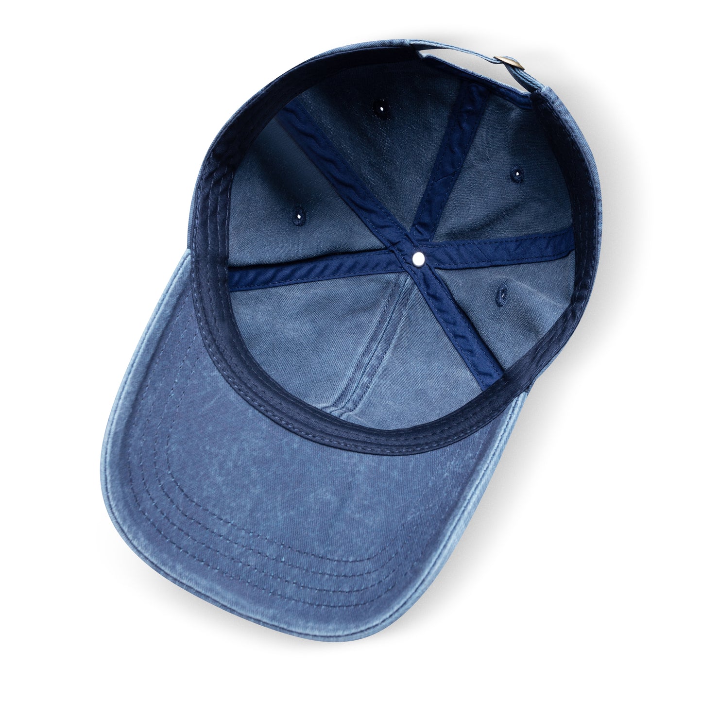 Embroidered Denim Baseball Cap